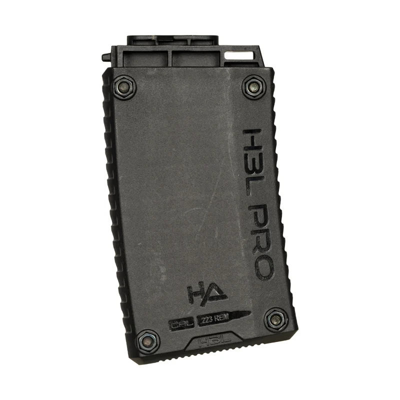 H3L-P 10 Round AR-15/M4 Magazine in black - Pointing Left