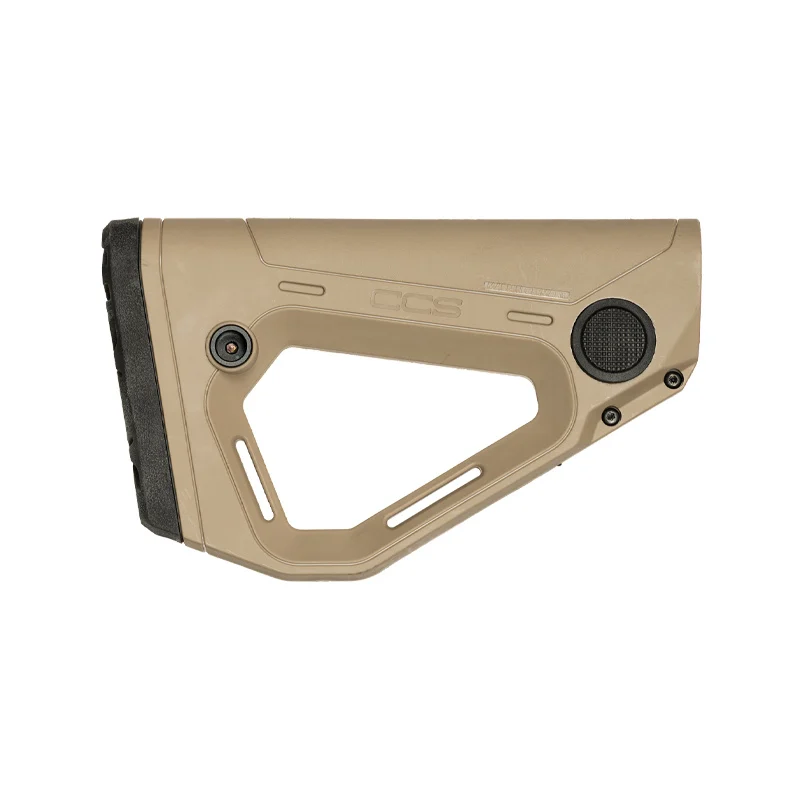 CCS Collapsible Buttstock TAN 6 Tan (FDE) CCS Collapsible Carbine Buttstock - Pointing Right