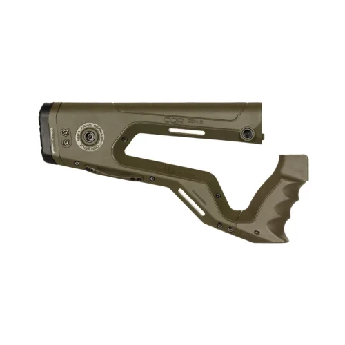 CQR GEN2.0 Buttstock in OD Green pointing right