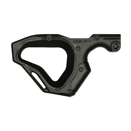 CQR GEN2.0 front grip in black for AR-15/M4, pointing left