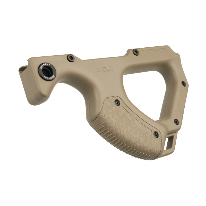 CQR GEN 1.0 Front Grip TAN 6 CQR Gen1.0 Front Grip in Tan (FDE) Angled Right