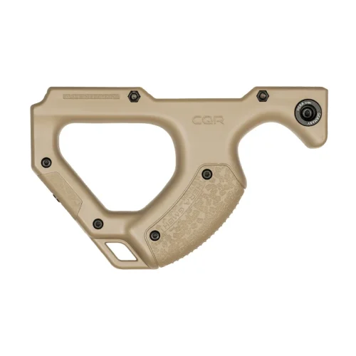 CQR Gen1.0 Front Grip in Tan (FDE) Pointing Left