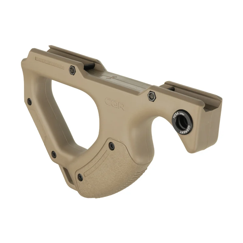 CQR GEN 1.0 Front Grip TAN 5 CQR Gen1.0 Front Grip in Tan (FDE) Rear Angle