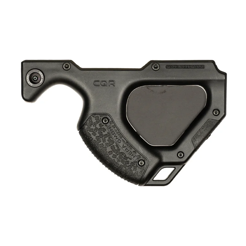 CQR GEN 1.0 (CA) Front Grip BLACK 7 CQR Gen1.0 Featureless Front Grip in Black Pointing Right