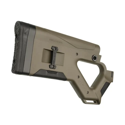 CQR GEN1.0 buttstock for AR-15 in OD Green back side
