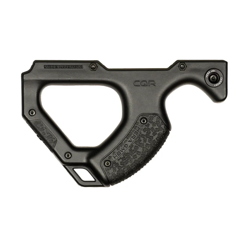CQR Gen1.0 Front Grip in Black Pointing Left