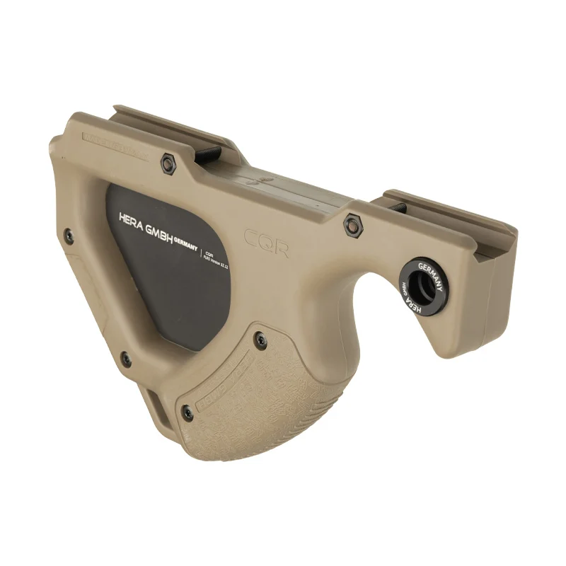 CQR GEN 1.0 (CA) Front Grip TAN 6 Tan (FDE) CQR Gen1.0 Front Grip - State Compliant Version (Rear View)