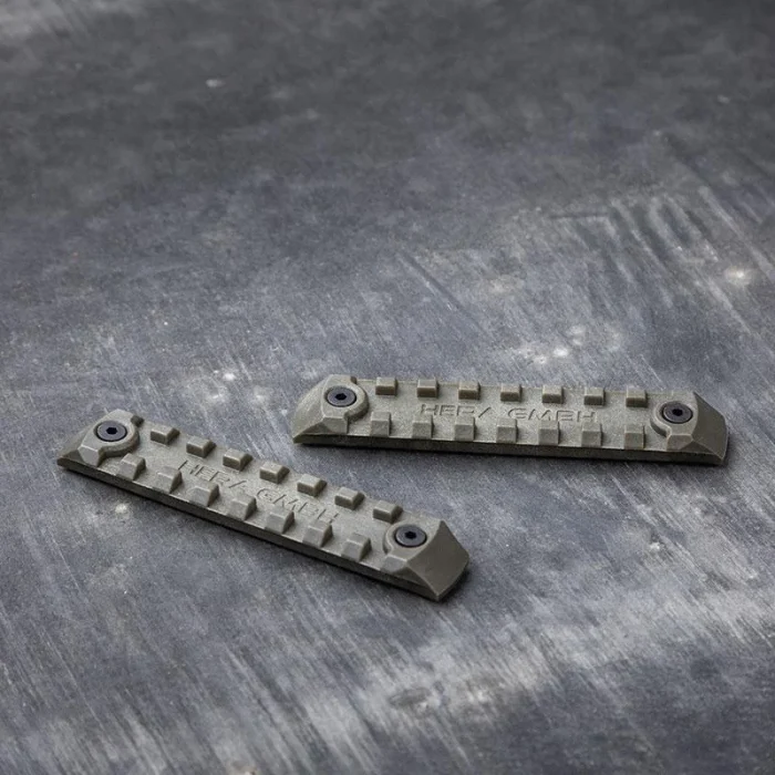 Keymod Od Green Keymod Rail Set (2 pcs.) GREEN | Hera Arms