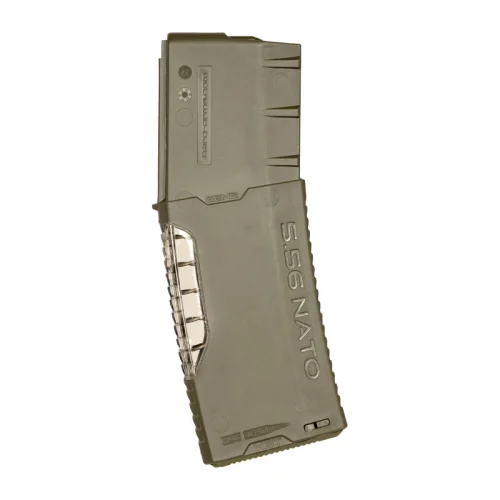 Frontal OD Green 30 Round AR Magazine
