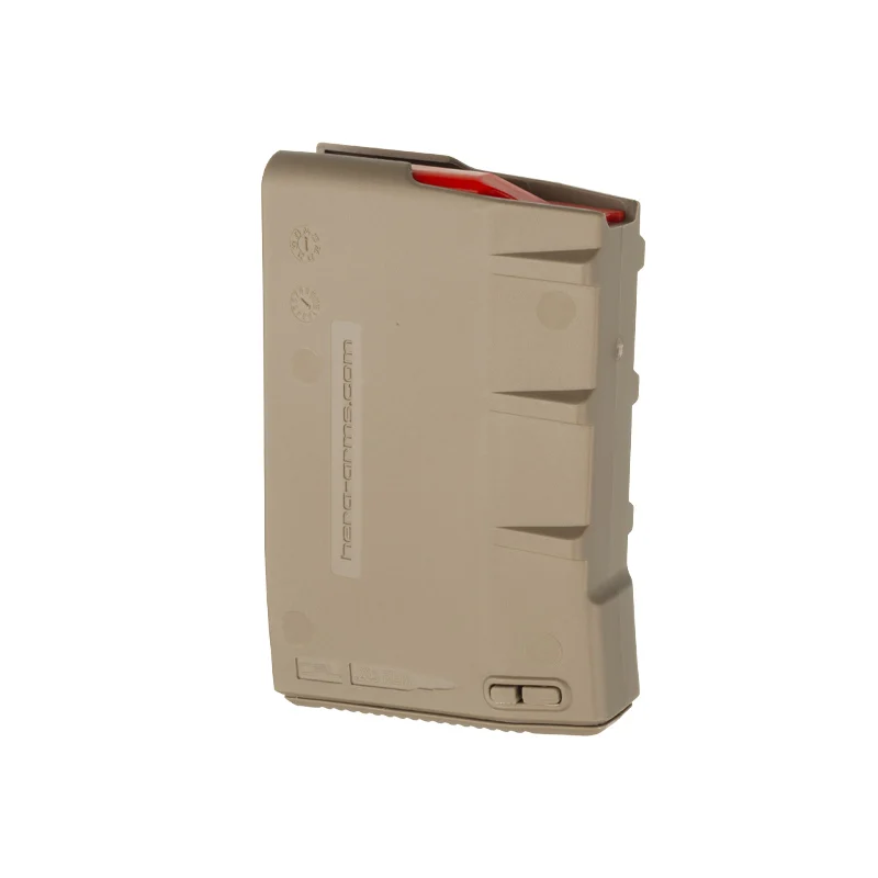 H1MAG <br> TAN 5 Tan Hera Arms H1MAG 10 Round AR-15 Magazine Pointing Left