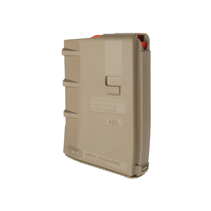Tan Hera Arms H1MAG 10 Round AR-15 Magazine Pointing Right