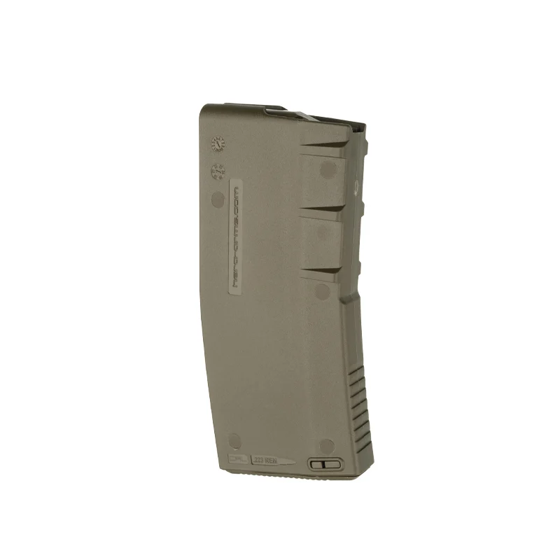 H2MAG <br> GREEN 5 Hera H2mag 20 Round AR-15/M4 Magazine - Back Side