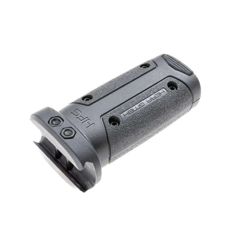 HFG Front Grip BATTLESHIP GREY 7 HFG vertical front grip for AR-15 in battleship grey limited edition, attachment facing