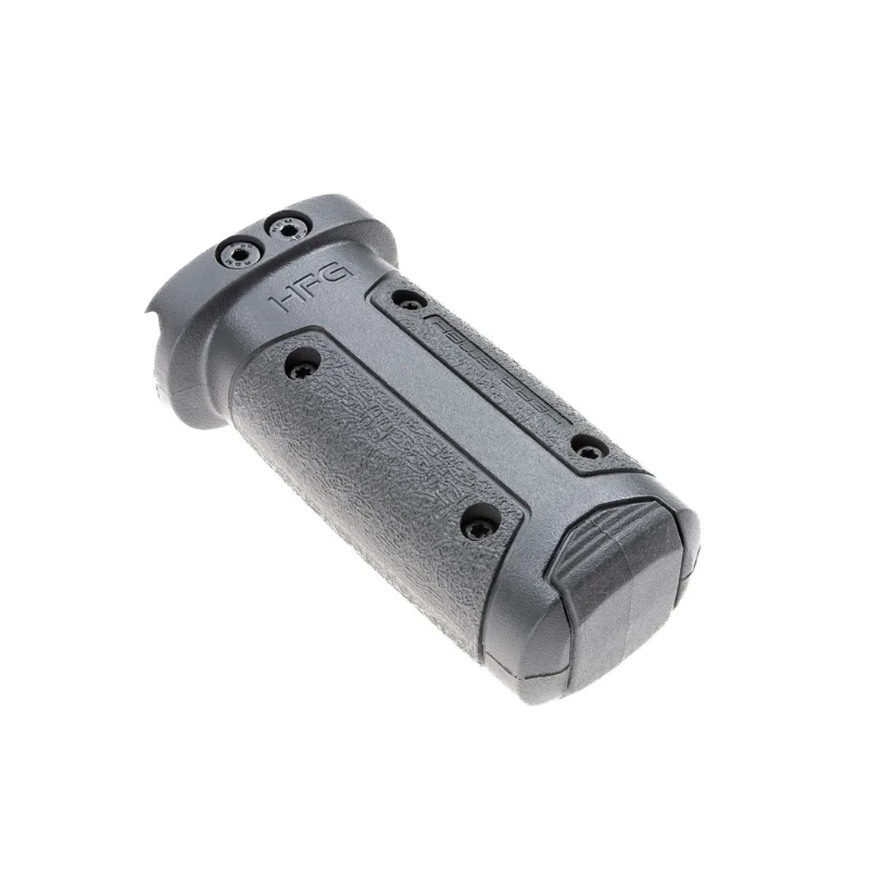 HFG Front Grip BATTLESHIP GREY 6 HFG vertical front grip for AR-15 in battleship grey limited edition, bottom facing