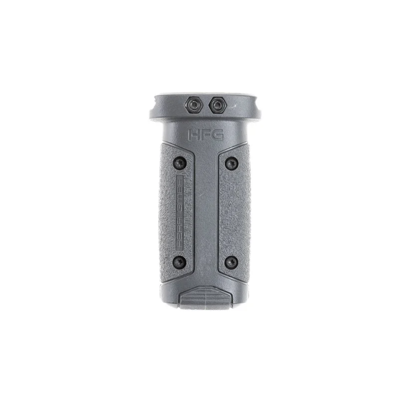 HFG vertical front grip for AR-15 in battleship grey limited edition, front facing