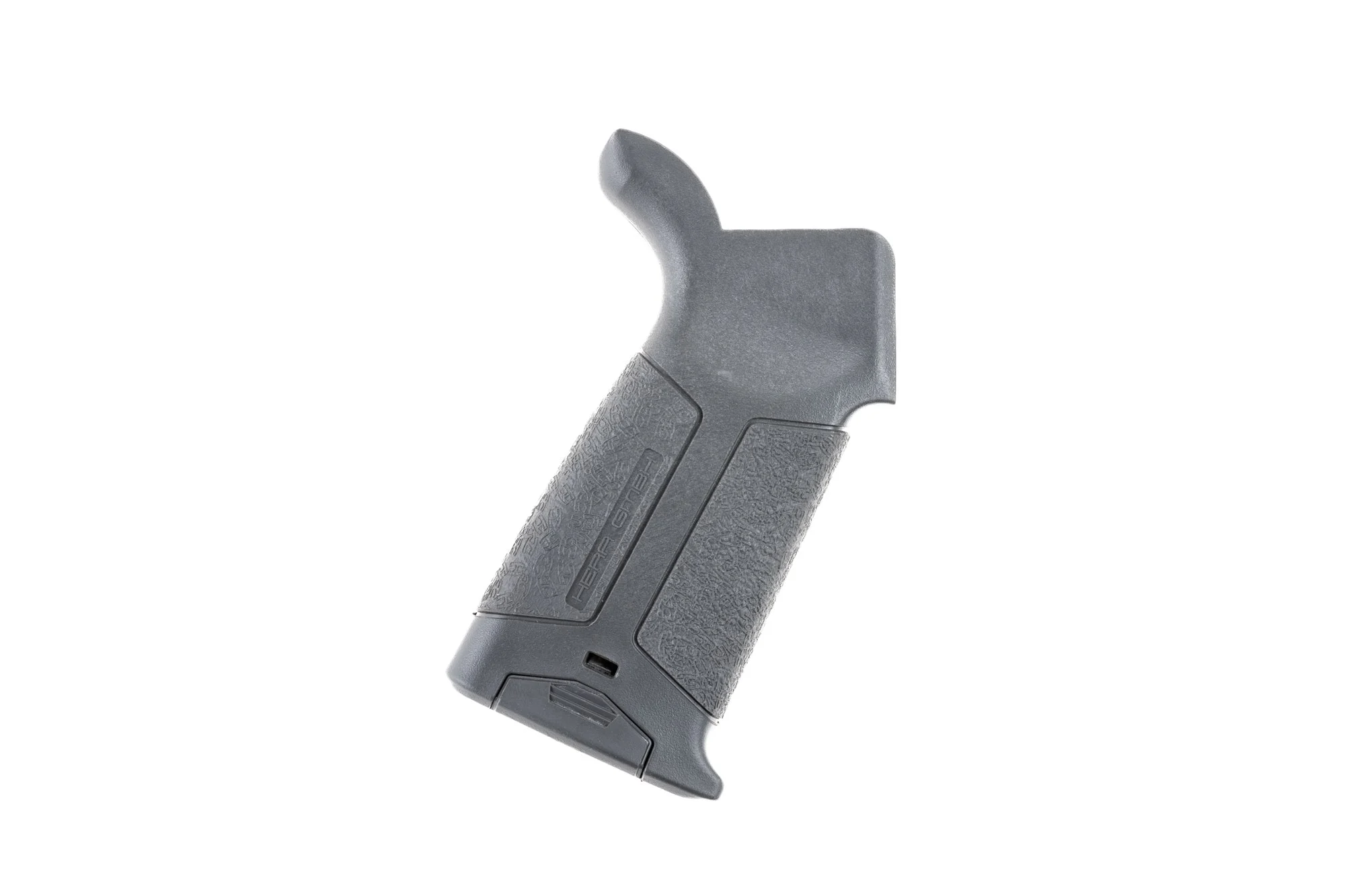 H15G <br> BATTLESHIP GREY 11 Limited edition battleship grey AR-15 pistol grip, pointing right