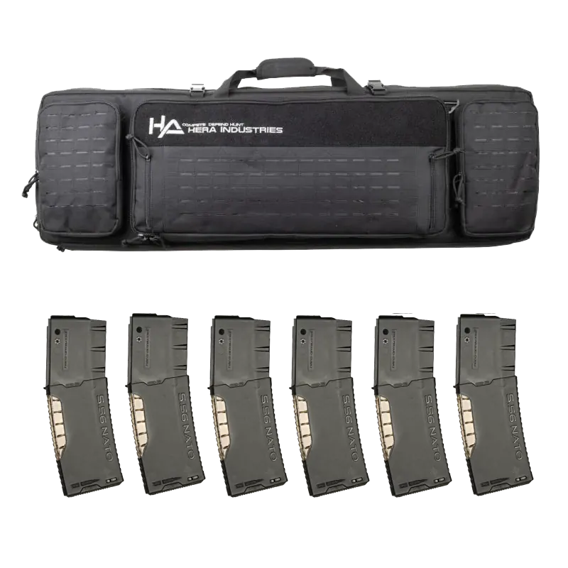 Bag and Mag Bundle 7 42 black 6x30 2